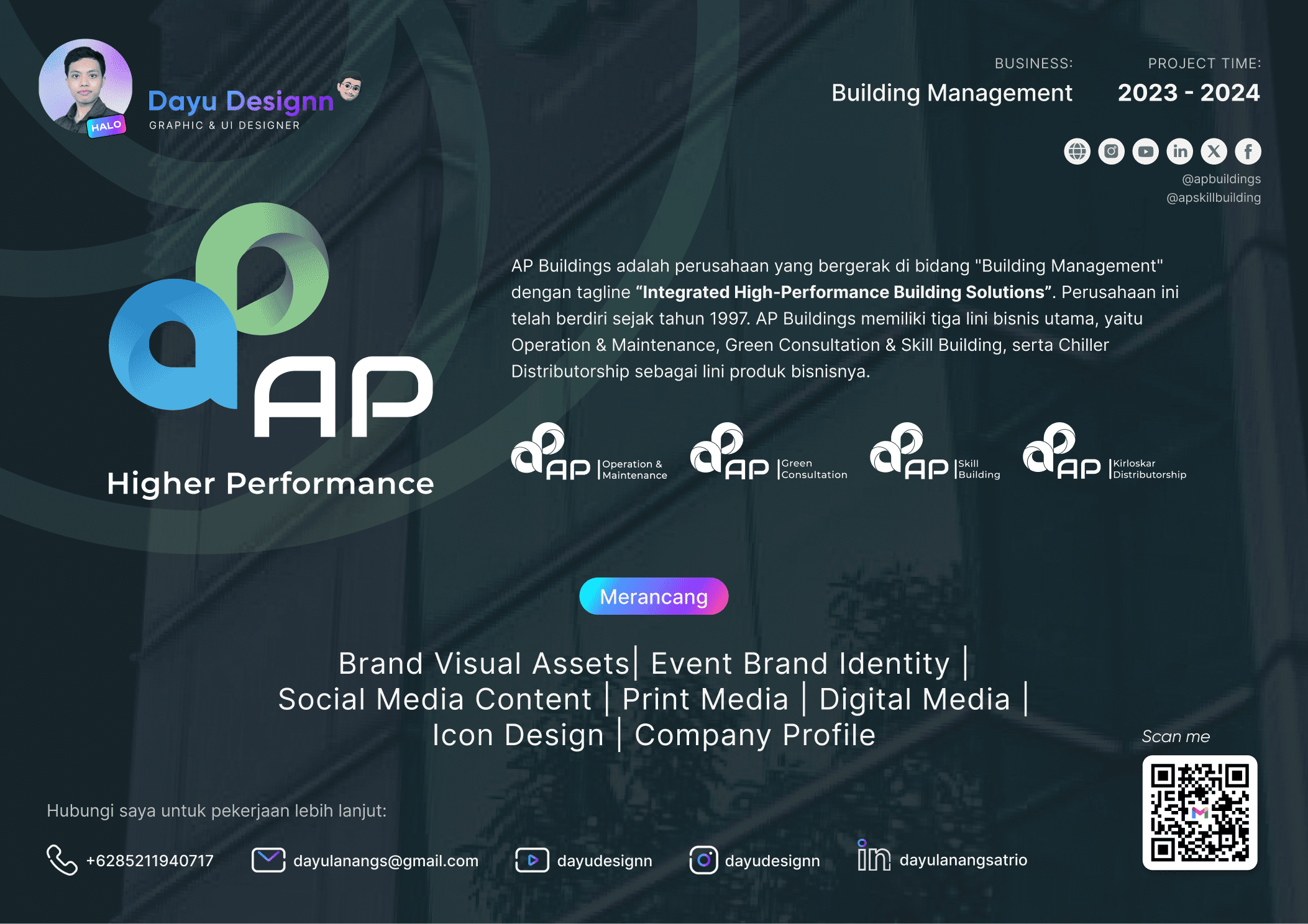 AP Buildings Project | Brand Visual Assets etc capcut photography