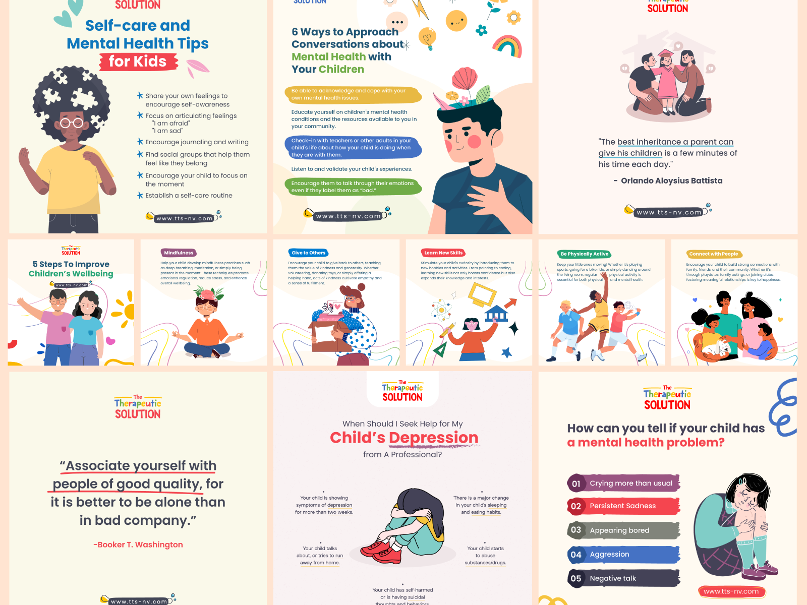 Therapeutic Solutions Social Media Graphics branding design graphic design instapost post social media graphics socialmedia