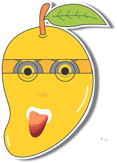 Adobe Creative Challenge 3 design illustration illustrator mango sticker