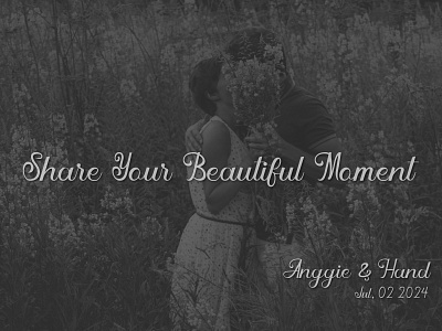 Share Beautiful Moment - Almost Delicated Font almost delicated almost delicated font beautiful beauty design font illustration inspiration jrraystudio married marry modern new spa typography