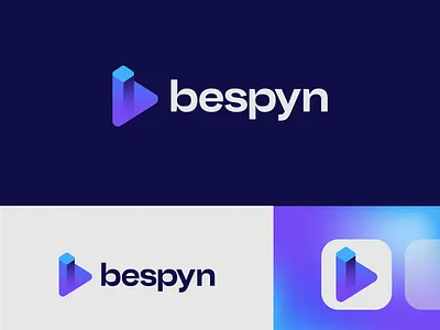 bespyn app branding cloud graphic design logo logotype transcoding video