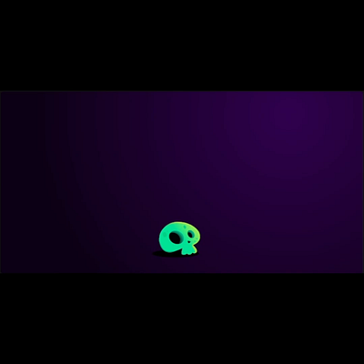 Skull Animation - RIVE - Interactive - No Code animation motion graphics