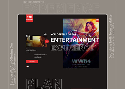 Landing page | IPTV Figma Template branding design graphic graphic design illustration illustrator interface iptv landing page landing page logo saas product startup trends typography unique figma website