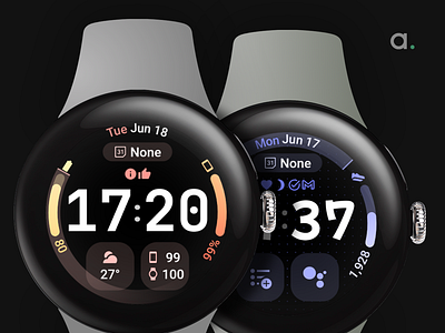 Apex SE Watch Face amoledwatchfaces app design digital pixel watch ui watch face watchface wear os wear os 5 wearable