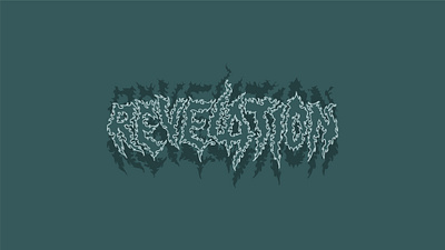 Revelation art black death death metal design drawing illustration logo metal music sketch