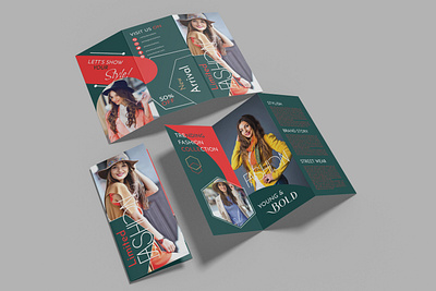 Fashion brochure design bifold brand guides brand identity branding business crad fashion brochure flyer design logo design luxury logo minimal logo modern logo poster design trifold