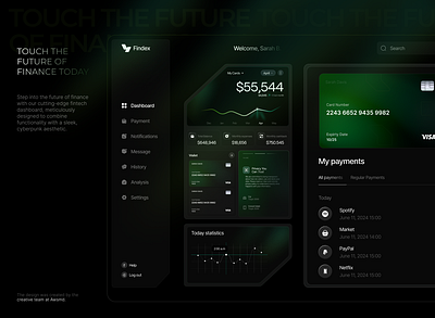 Fintech Dashboard analytics bank services banking dashboard banking platform binance dashboard exchange financial financial dashboard fintech startup investment app investor modern banking payments revolut startup stats trading transaction ui ux