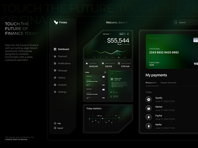Fintech Dashboard analytics bank services banking dashboard banking platform binance dashboard exchange financial financial dashboard fintech startup investment app investor modern banking payments revolut startup stats trading transaction ui ux