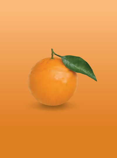 Orange Mesh art illustration vector