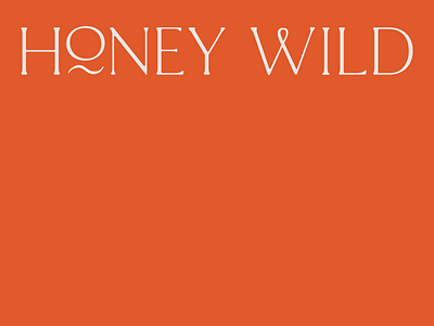 HoneyWild brand identity brand identity branding color