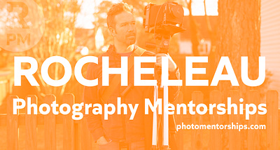 Rocheleau Photography Mentorships branding copywriting logo seo squarespace