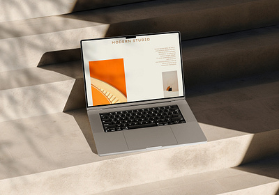 Modern Studio Website Exploration branding design figma graphic design landing page minimal ui visual design web web designer webdesign