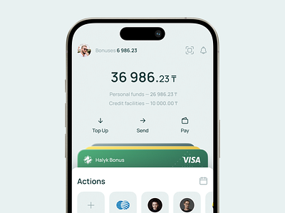Mobile banking concept app banking design figma interface mobile mobile app ui ui design