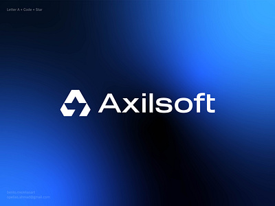 Axilsoft - Software Developer | Letter A Logomark | Unused Logo abstract brand identity branding consulting logo developer digital agency iconic innovative itlogo letter a lettermark logo minimalist modern professional software tech techlogo technology logo web development