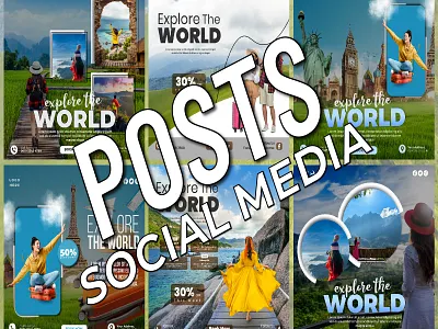 POSTS SOCIAL MEDIA EXPLORE DESIGN design explore graphic design post socialmedia