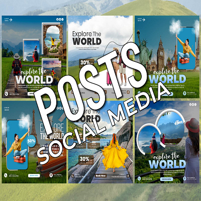 POSTS SOCIAL MEDIA EXPLORE DESIGN design explore graphic design post socialmedia