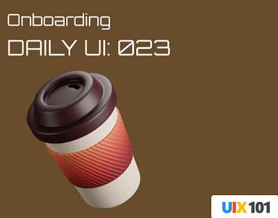 Daily UI: #023 | Onboarding | #UIX101 023 dailyui design figma onboarding ui design uix101 user experience user interface