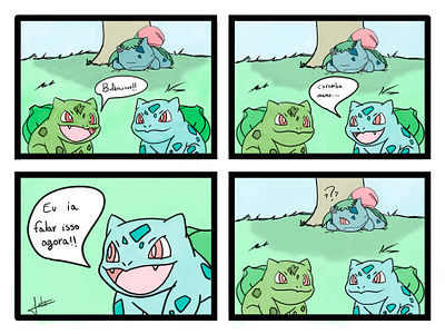 Bulbasaur Comic art comic illustration