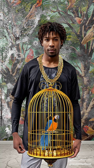 Birds Around My Neck advertising after effects ai graphic design marketing mixed media music photoshop