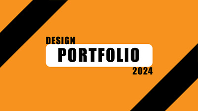 Portfolio 2024 design graphic design logo portfolio vector