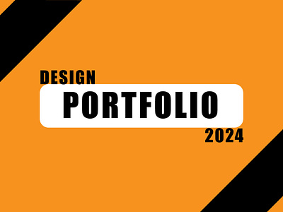 Portfolio 2024 design graphic design logo portfolio vector