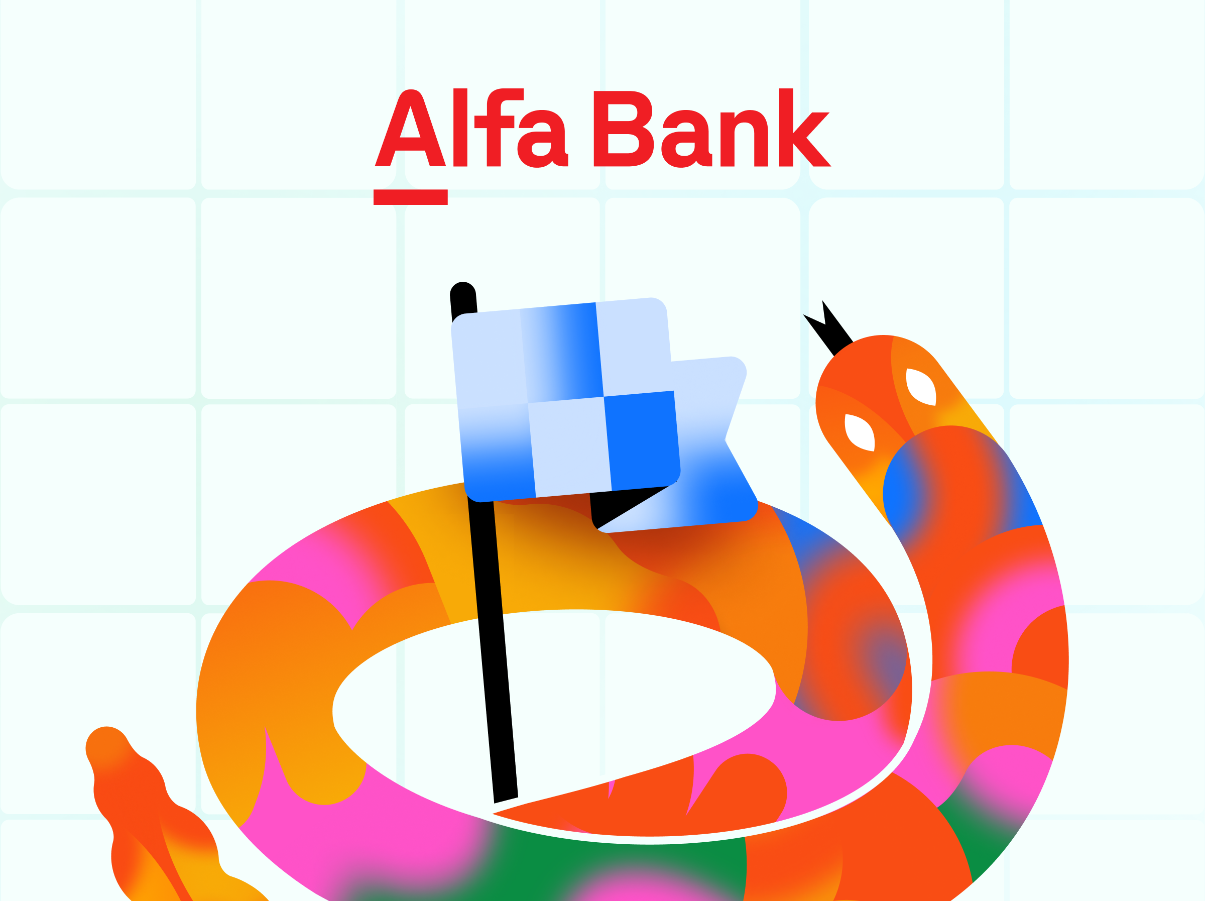 Snake: in-app game for banking app 2d animation animation game design illustrations inappgames motion graphics