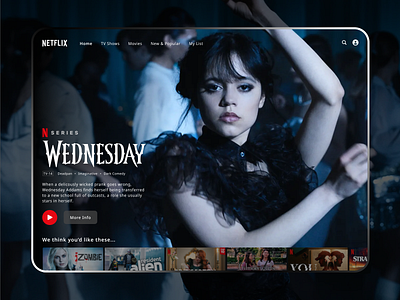 Wednesday on Netflix ❤ netflix streaming tv