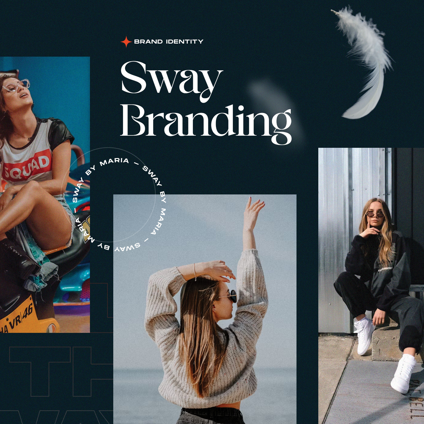 Sway Clothing - Branding Case Study brand identity branding clothing dribbble best shot fashion branding fashion design graphic design instagram stories logo logo design luxury branding luxury clothing branding streetwear swan