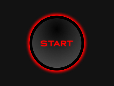 #DailyUI 015 - On/Off Switch car start dailyui dailyui015 day 15 infotainment push button start start stop button ui ux