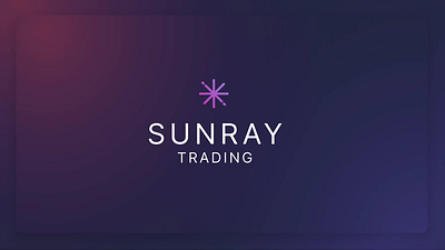 Solana trading platform concept branding ui