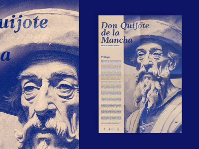 Don Quijote de la Mancha - Zine art director design don quixote editorial editorial design graphic design illustration magazine poster zine