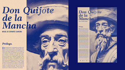 Don Quijote de la Mancha - Zine art director design don quixote editorial editorial design graphic design illustration magazine poster zine