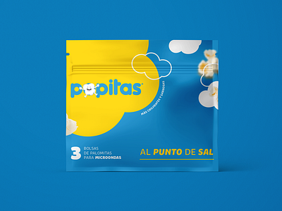 Popitas Popcorn - Packaging Redesign design industrial design packaging packaging design popcorn product product design redesign sustainability