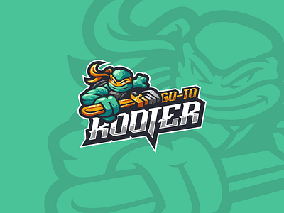 Go To Rooter Logo branding drain graphic design logo plumber plumbing turtle