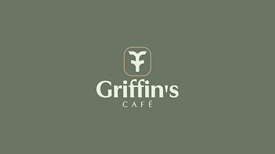 Griffin's Café branding design logo logodesigner logo branding logodesigner logo branding loogdesign lgoodesign