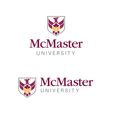 McMaster University Logo Proposal branding logo
