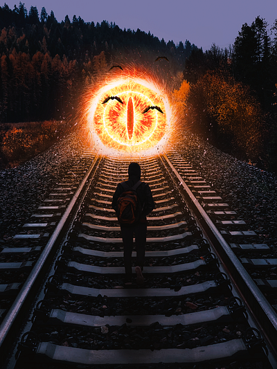 Strange Portal art illustration photoshop