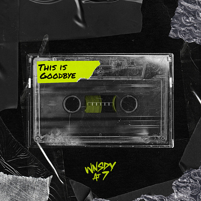 This is Goodbye (Album Artwork) brand branding cassette graphic design grunge identity illustration logo music photoshop rock tape