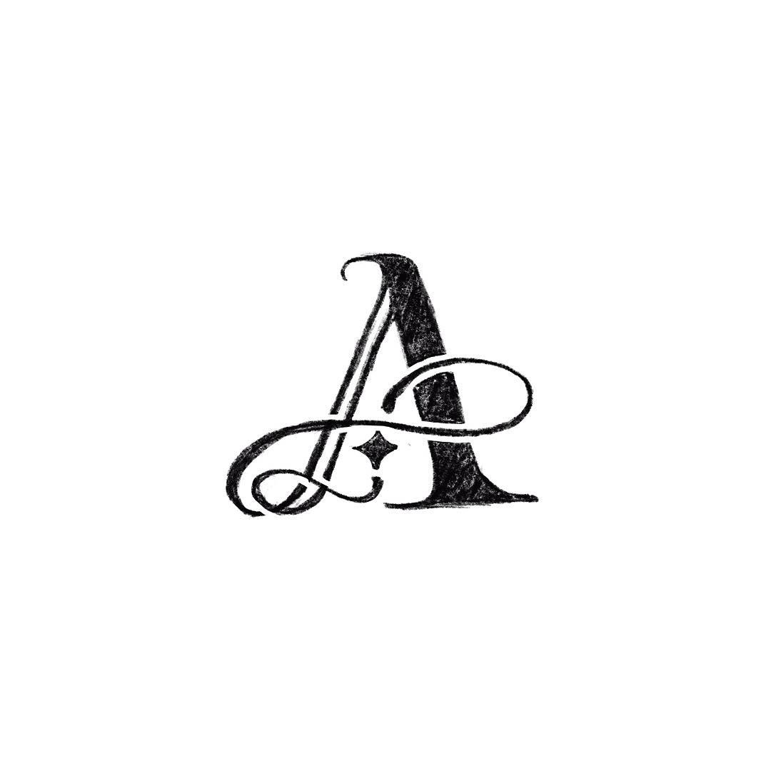 A Letter Design Sketch By Adribel González On Dribbble