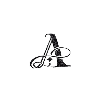 A Letter Design Sketch a logo letter a letter design letterform lettering loops sketch spark swirls