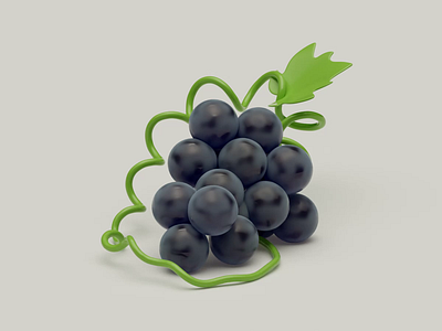 Through the grapevine 3d c4d cinema4d illustration notification render