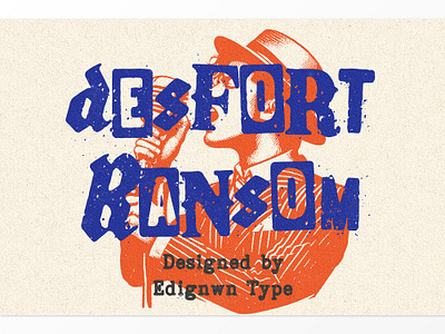Desfort Ransom Font rock