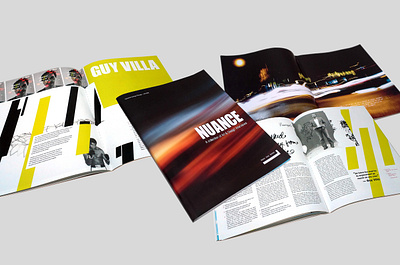 Nuance Magazine design editorial design experimental graphic design layout design magazine design print design visual design