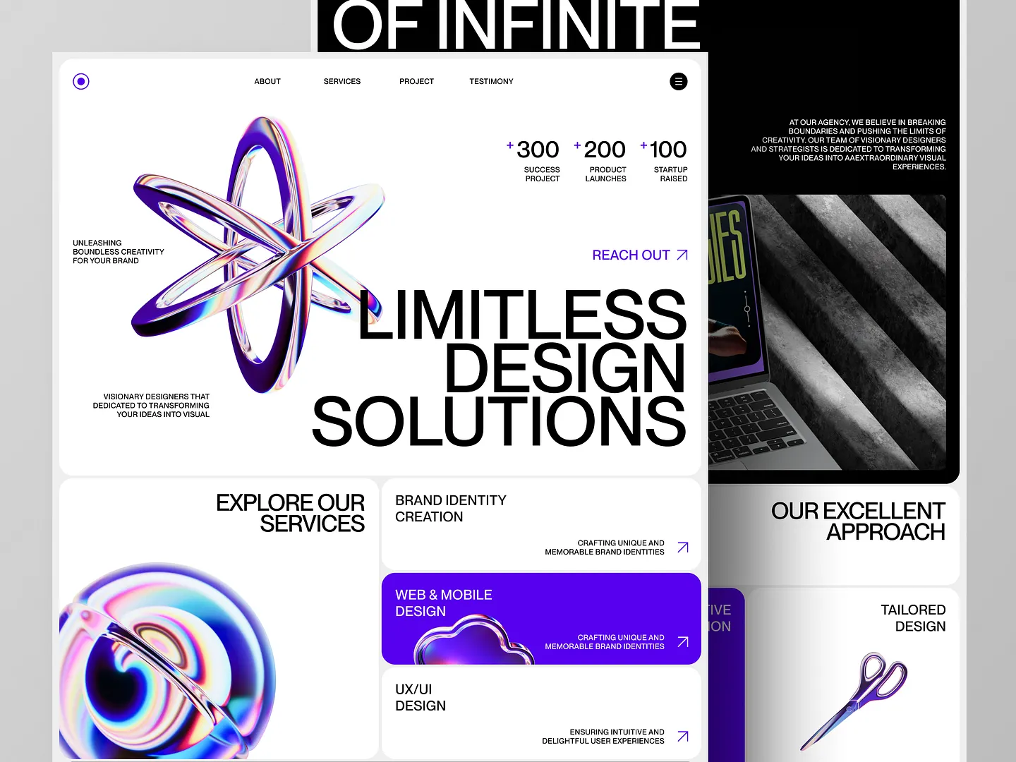 Boutique Website Design: Limitless Creative Solutions