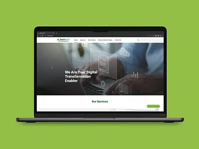 Nokentech Website crm crm platform platform web web design web development website