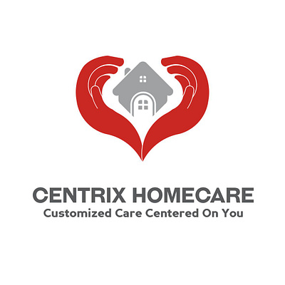 Centrix Homecare Logo Design illustration.
