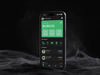 Zelto UI/UX fintech design. design figma graphic design motion graphics ui ux