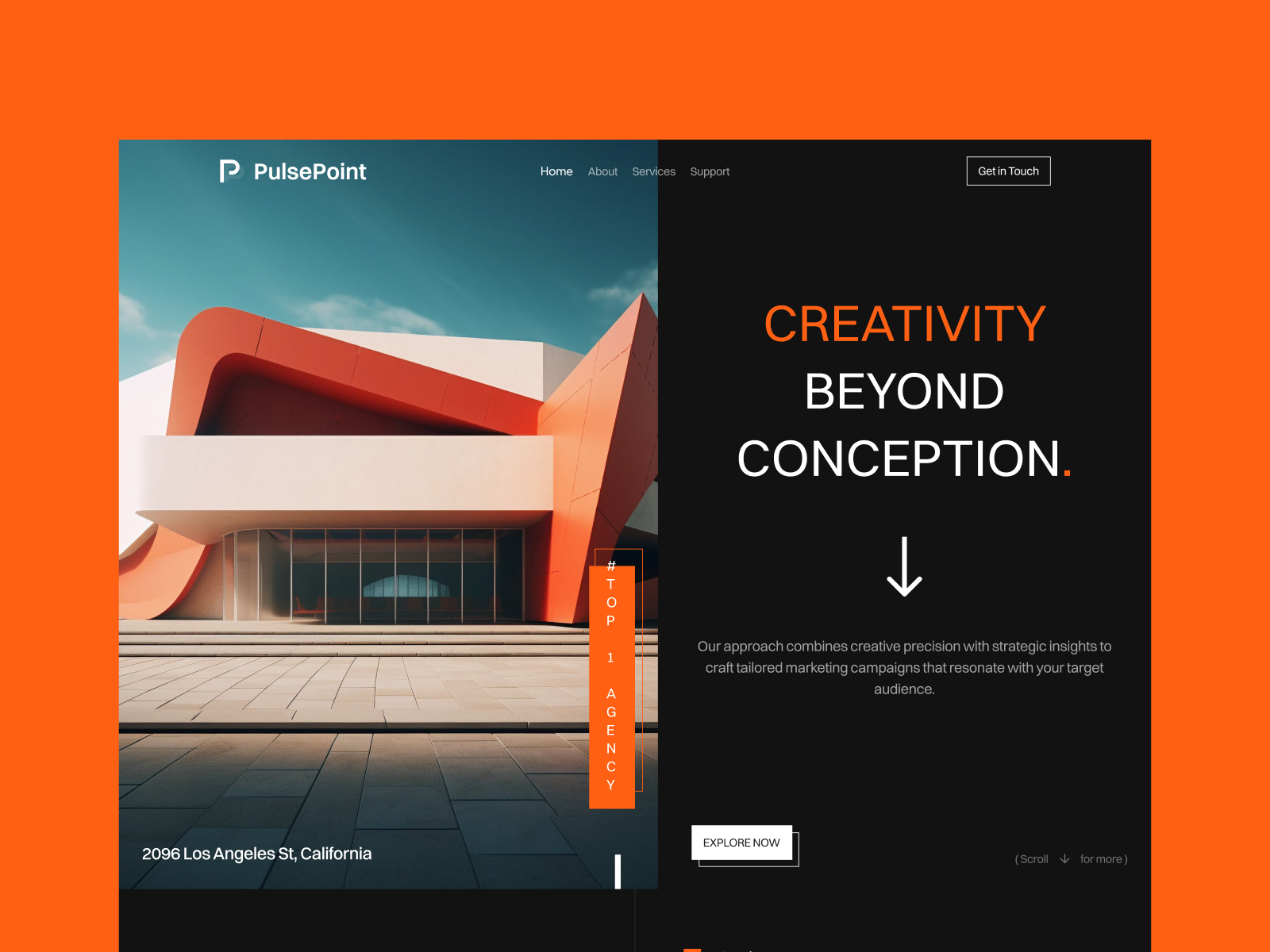 PulsePoint - UIUX Agency website by Vektora UIUX for Vektora on Dribbble