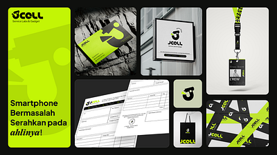 JCell - Brand Identity ✨ animation brand guidelines brand identity branding graphic design logo logo animation logo design motion graphics