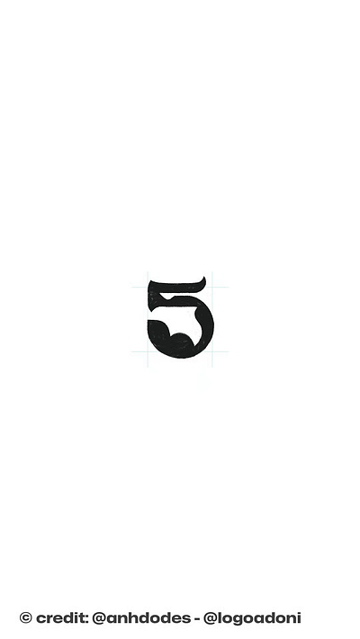 number 5 dragon mythical creature typography logo for sale 3d animation branding creature logo design graphic design illustration logo logo design logo designer logodesign minimalist logo minimalist logo design motion graphics ui